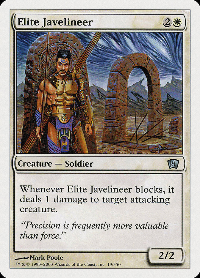 Elite Javelineer [Eighth Edition] | Good Games Modbury