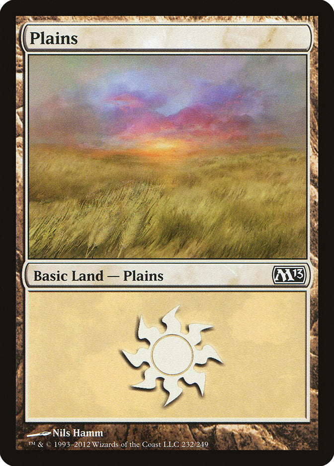 Plains (232) [Magic 2013] | Good Games Modbury