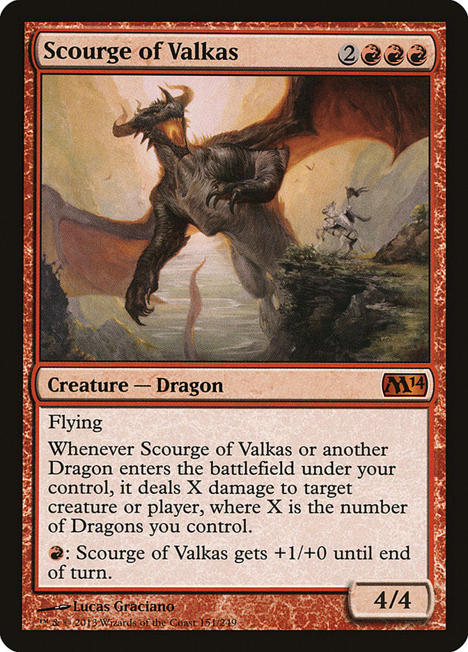 Scourge of Valkas [Magic 2014] | Good Games Modbury