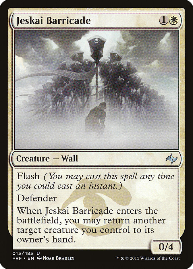 Jeskai Barricade [Fate Reforged] | Good Games Modbury