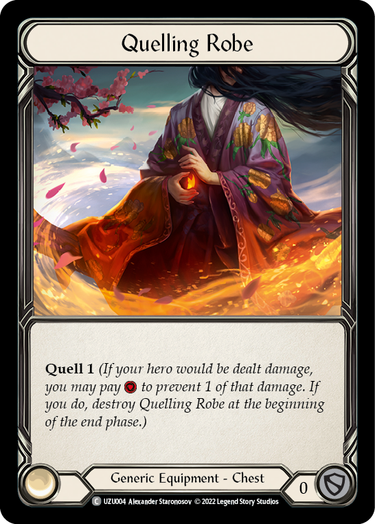 Quelling Robe [UZU004] (Outsiders Uzuri Blitz Deck) | Good Games Modbury