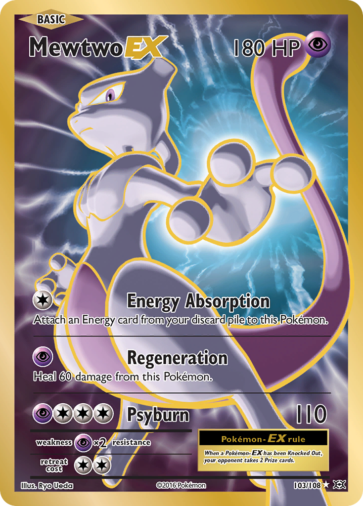 Mewtwo EX (103/108) [XY: Evolutions] | Good Games Modbury