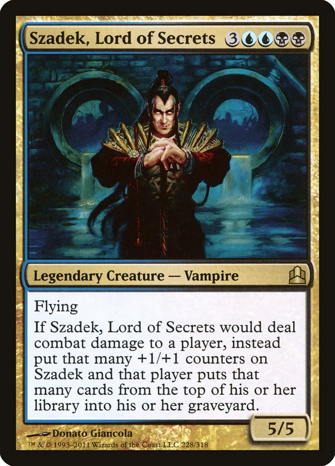 Szadek, Lord of Secrets [Commander 2011] | Good Games Modbury