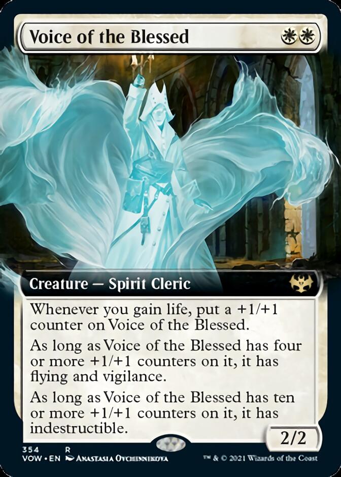 Voice of the Blessed (Extended Art) [Innistrad: Crimson Vow] | Good Games Modbury