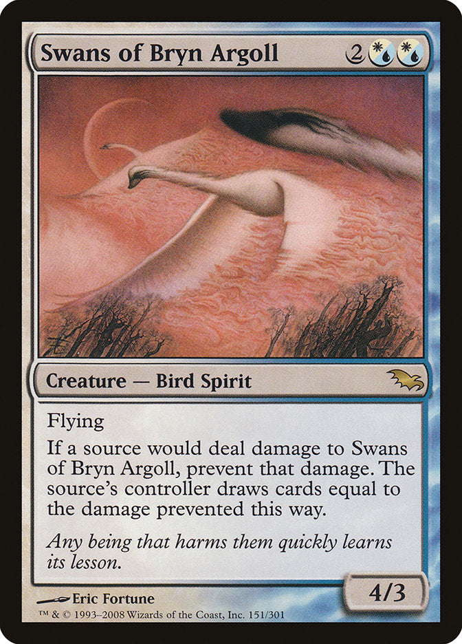 Swans of Bryn Argoll [Shadowmoor] | Good Games Modbury