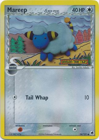 Mareep (54/101) (Delta Species) (Stamped) [EX: Dragon Frontiers] | Good Games Modbury