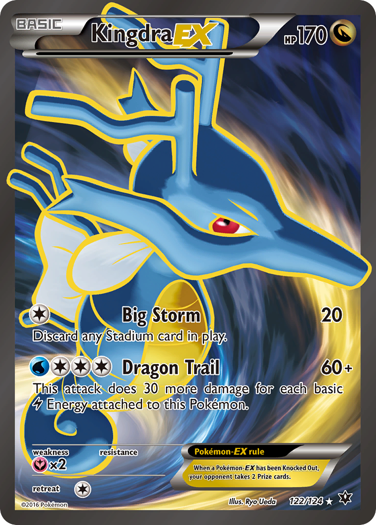 Kingdra EX (122/124) [XY: Fates Collide] | Good Games Modbury