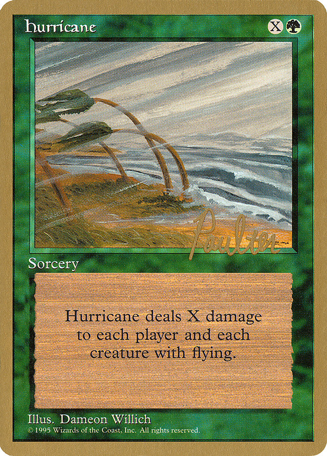 Hurricane (Preston Poulter) [Pro Tour Collector Set] | Good Games Modbury