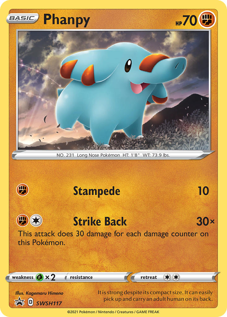 Phanpy (SWSH117) [Sword & Shield: Black Star Promos] | Good Games Modbury