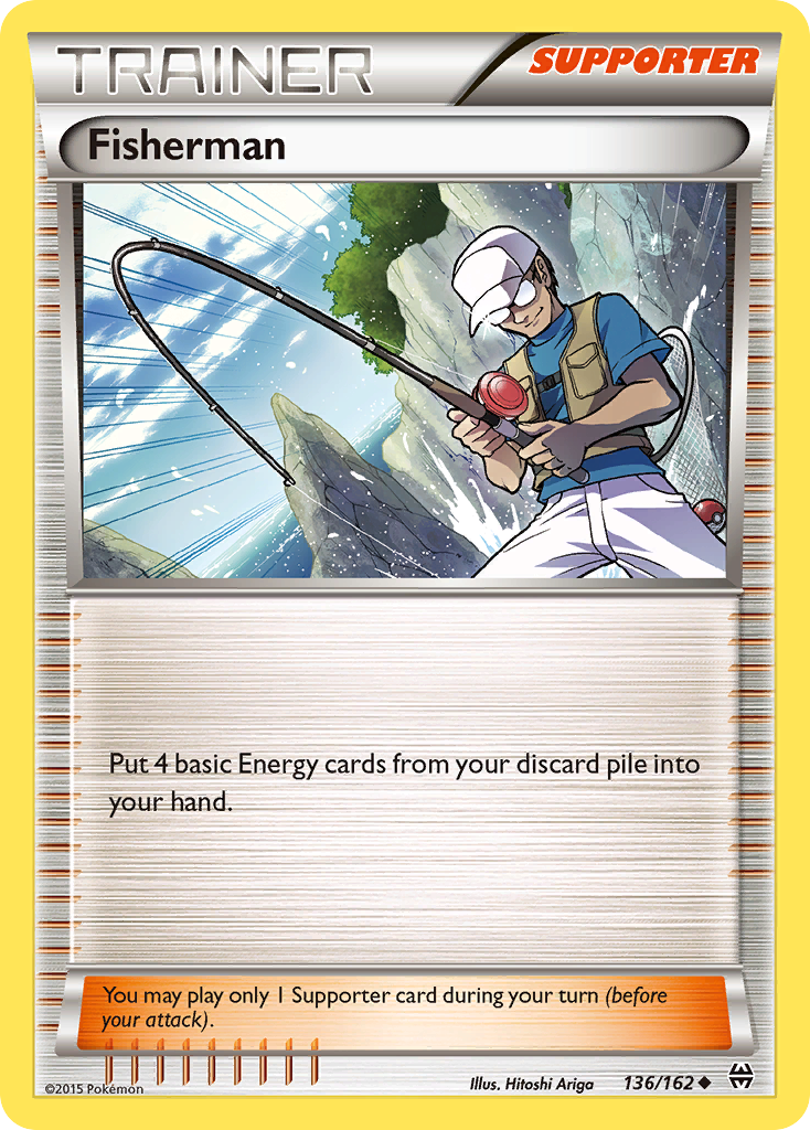 Fisherman (136/162) [XY: BREAKthrough] | Good Games Modbury