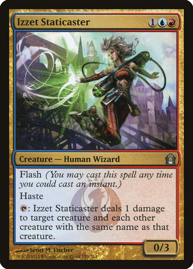 Izzet Staticaster [Return to Ravnica] | Good Games Modbury