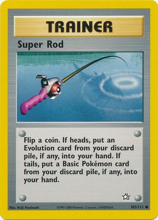 Super Rod (103/111) [Neo Genesis Unlimited] | Good Games Modbury