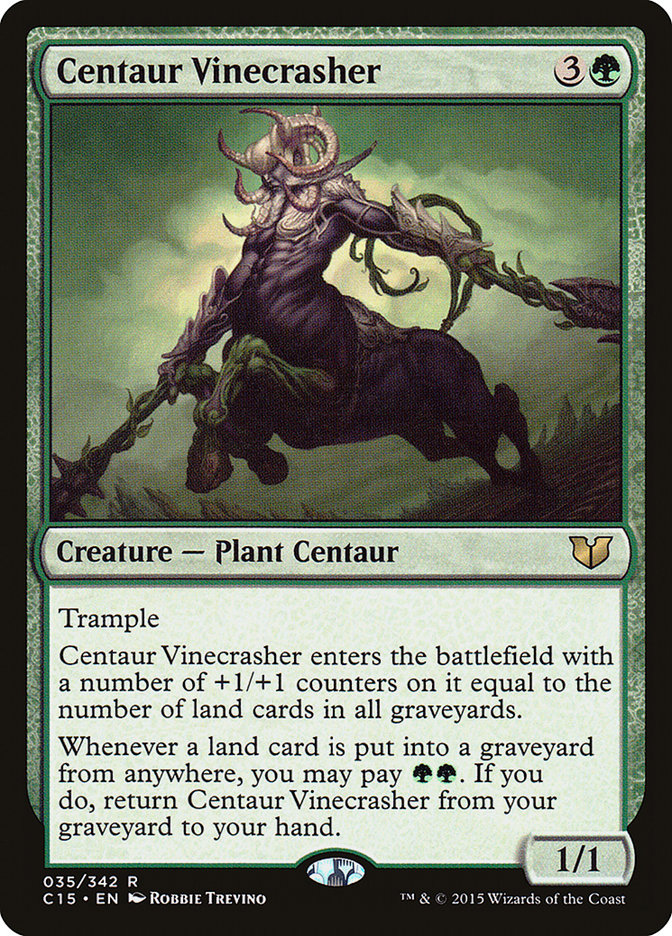 Centaur Vinecrasher [Commander 2015] | Good Games Modbury