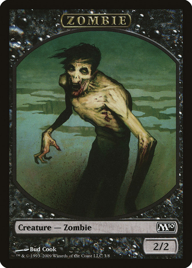 Zombie Token [Magic 2010 Tokens] | Good Games Modbury