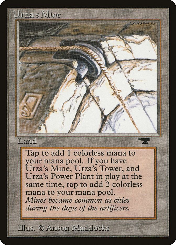 Urza's Mine (Pulley Embedded in Stone) [Antiquities] | Good Games Modbury