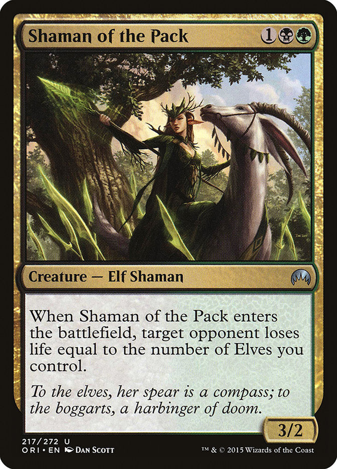 Shaman of the Pack [Magic Origins] | Good Games Modbury