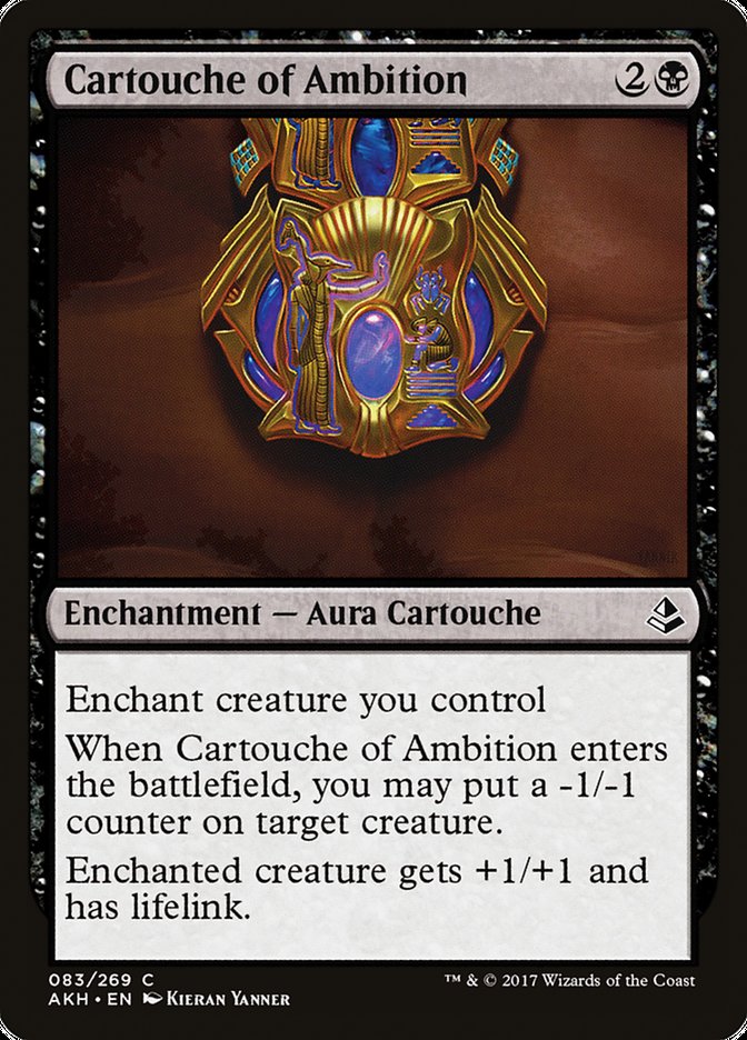 Cartouche of Ambition [Amonkhet] | Good Games Modbury