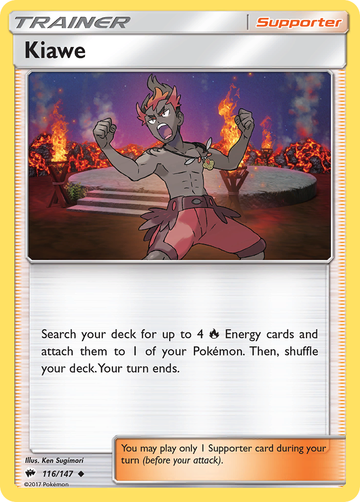 Kiawe (116/147) [Sun & Moon: Burning Shadows] | Good Games Modbury