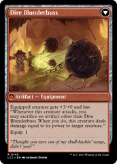 Dire Flail // Dire Blunderbuss [The Lost Caverns of Ixalan Prerelease Cards] | Good Games Modbury