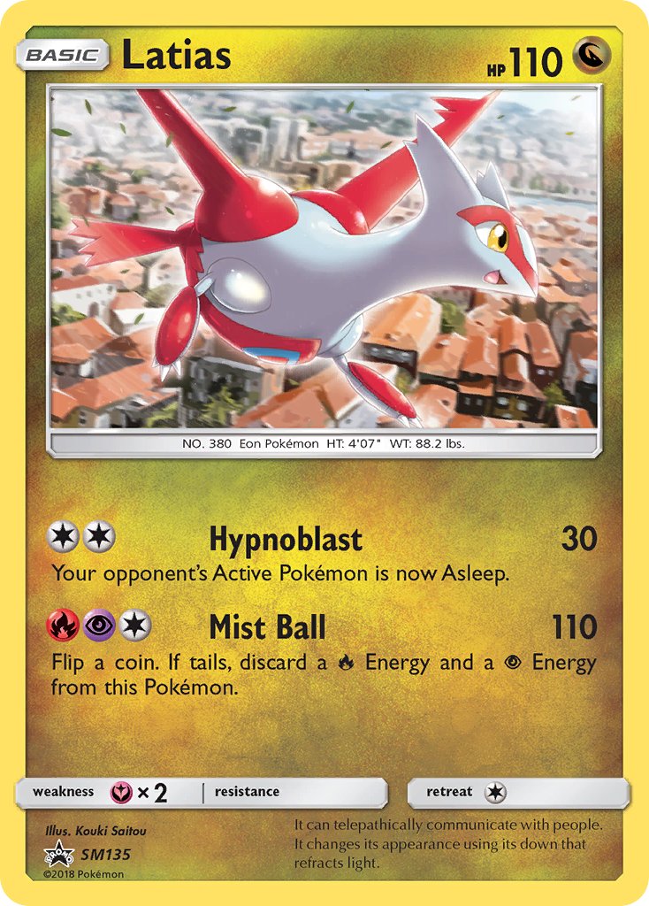 Latias (SM135) [Sun & Moon: Black Star Promos] | Good Games Modbury