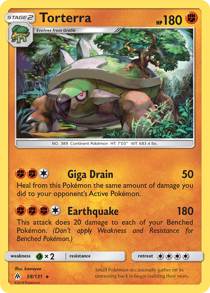 Torterra (58/131) [Sun & Moon: Forbidden Light] | Good Games Modbury