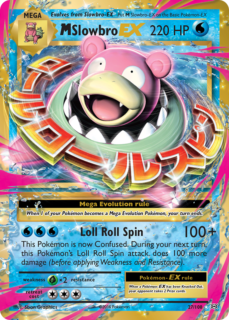 M Slowbro EX (27/108) [XY: Evolutions] | Good Games Modbury