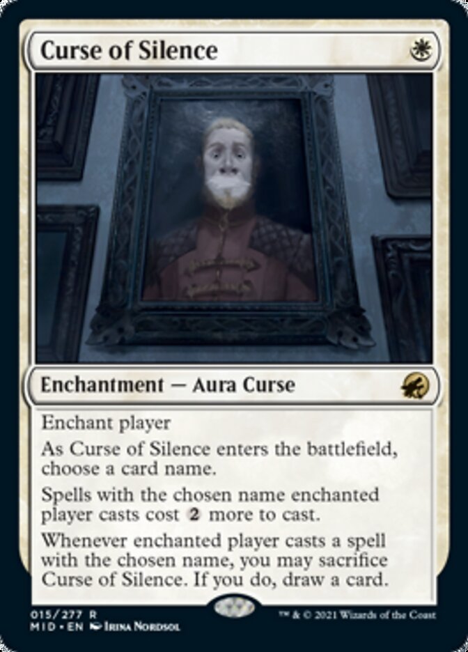 Curse of Silence [Innistrad: Midnight Hunt] | Good Games Modbury