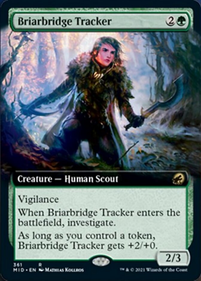 Briarbridge Tracker (Extended Art) [Innistrad: Midnight Hunt] | Good Games Modbury