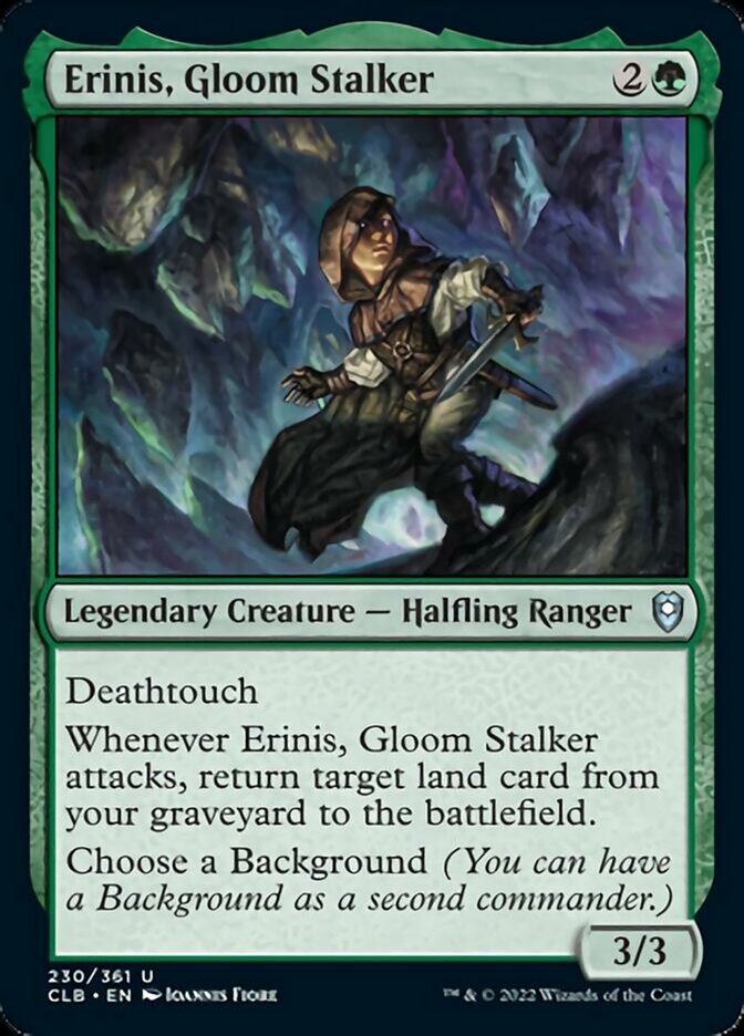 Erinis, Gloom Stalker [Commander Legends: Battle for Baldur's Gate] | Good Games Modbury