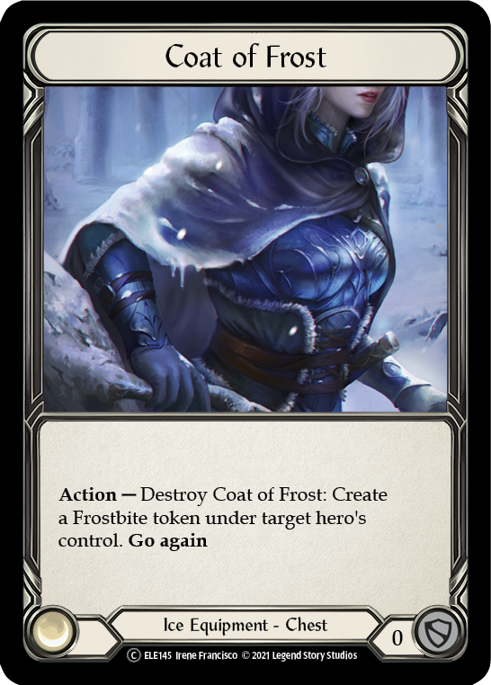 Coat of Frost [U-ELE145] (Tales of Aria Unlimited)  Unlimited Rainbow Foil | Good Games Modbury
