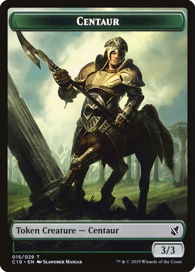 Centaur Token [Commander 2019 Tokens] | Good Games Modbury