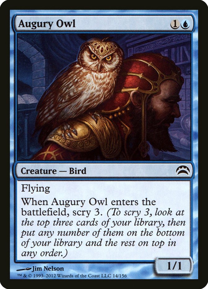 Augury Owl [Planechase 2012] | Good Games Modbury