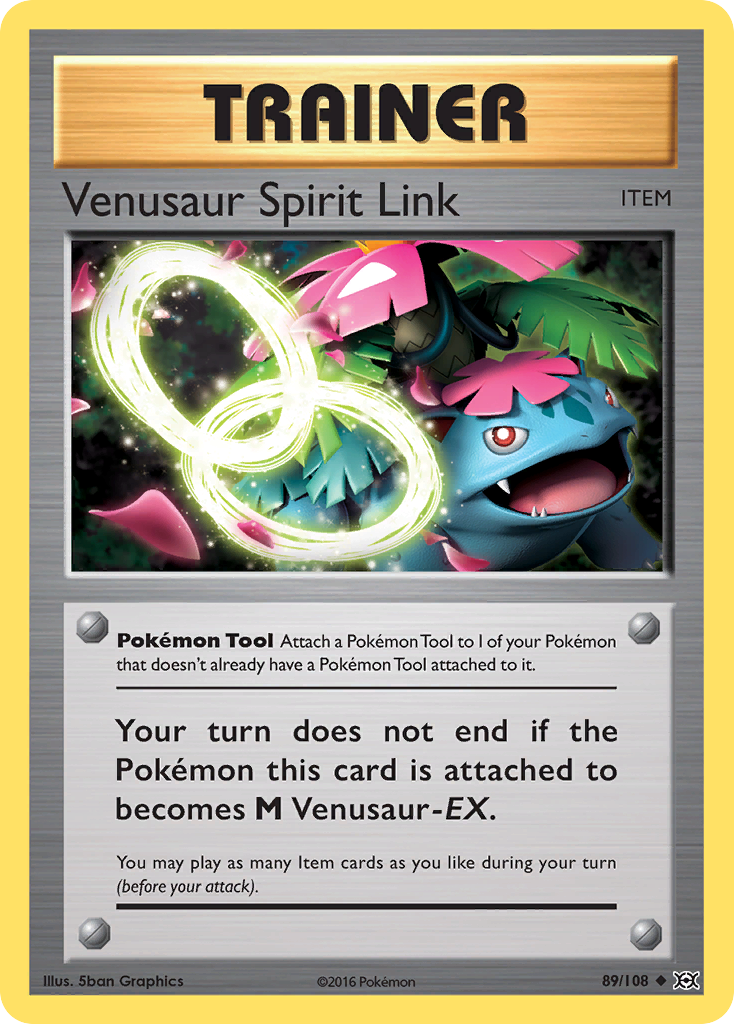 Venusaur Spirit Link (89/108) [XY: Evolutions] | Good Games Modbury