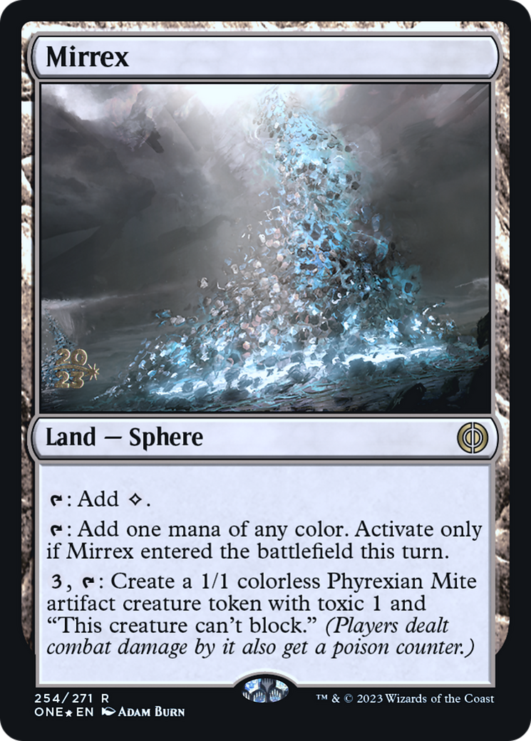 Mirrex [Phyrexia: All Will Be One Prerelease Promos] | Good Games Modbury