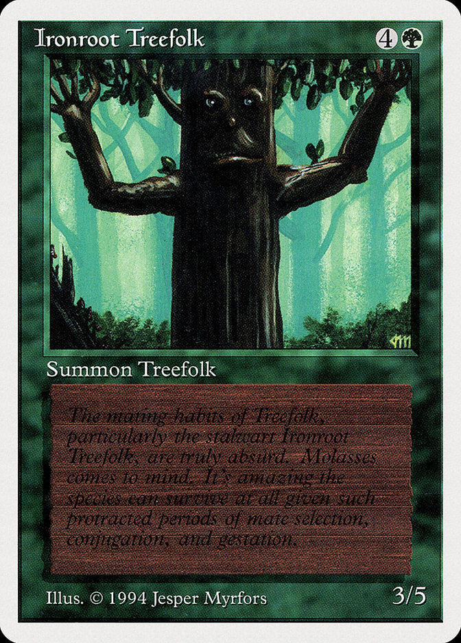 Ironroot Treefolk [Summer Magic / Edgar] | Good Games Modbury