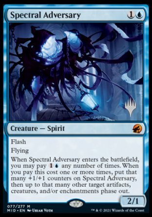 Spectral Adversary (Promo Pack) [Innistrad: Midnight Hunt Promos] | Good Games Modbury