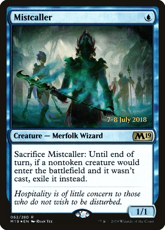 Mistcaller [Core Set 2019 Prerelease Promos] | Good Games Modbury