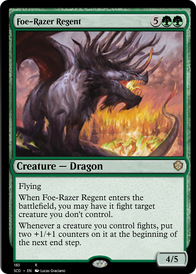 Foe-Razer Regent [Starter Commander Decks] | Good Games Modbury