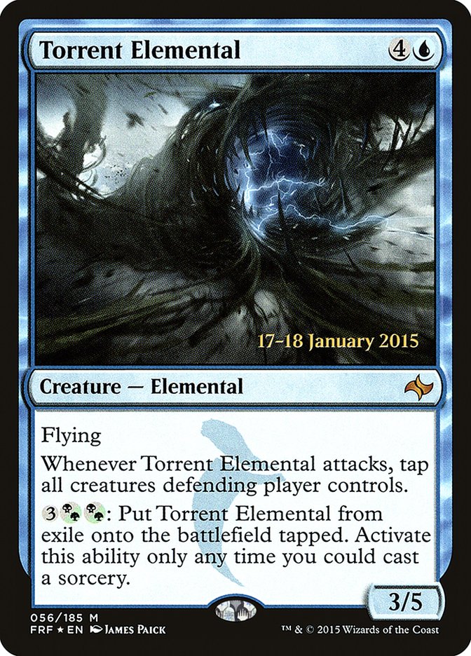 Torrent Elemental [Fate Reforged Prerelease Promos] | Good Games Modbury