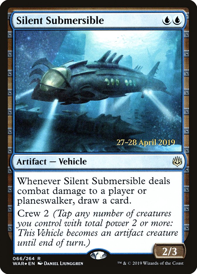 Silent Submersible [War of the Spark Prerelease Promos] | Good Games Modbury