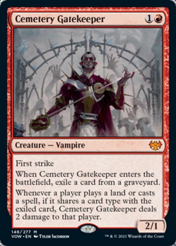 Cemetery Gatekeeper [Innistrad: Crimson Vow] | Good Games Modbury