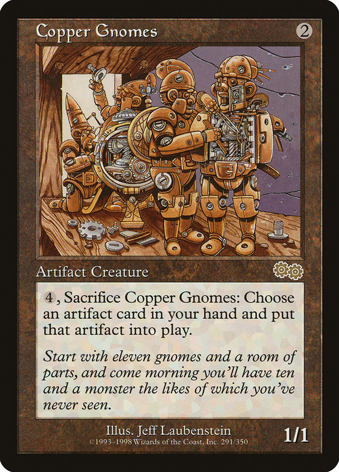 Copper Gnomes [Urza's Saga] | Good Games Modbury