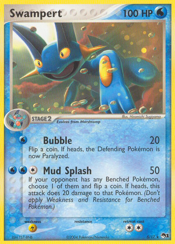 Swampert (5/17) [POP Series 1] | Good Games Modbury