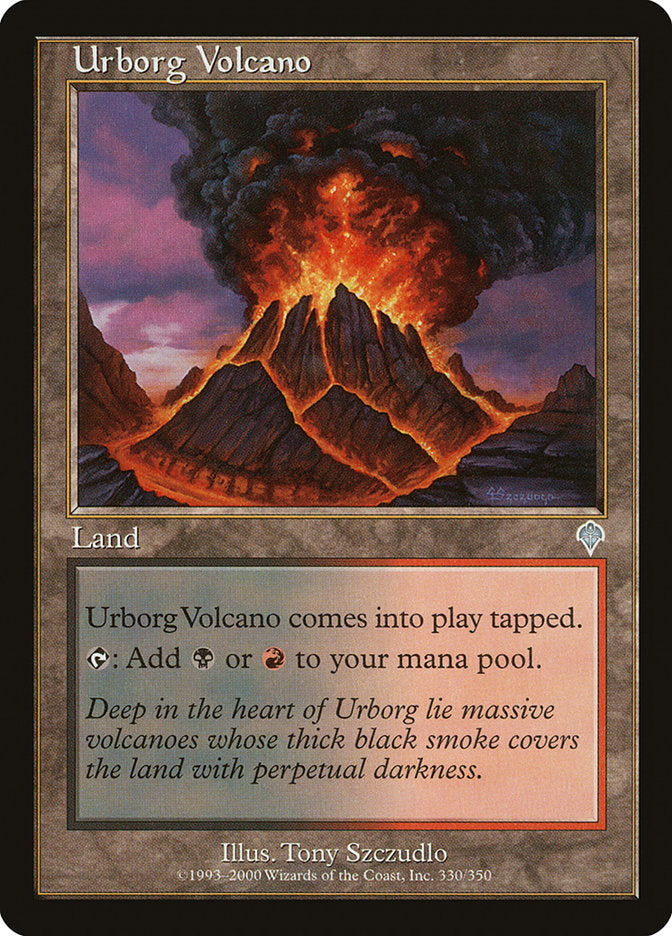 Urborg Volcano [Invasion] | Good Games Modbury