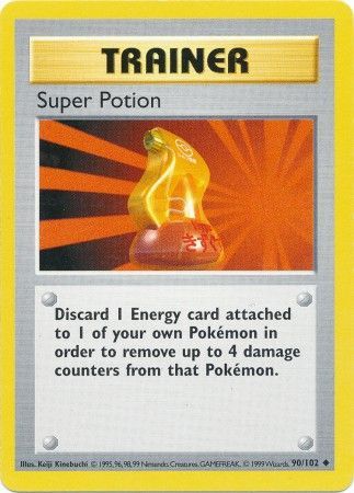 Super Potion (90/102) [Base Set Shadowless Unlimited] | Good Games Modbury