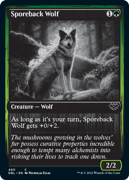 Sporeback Wolf [Innistrad: Double Feature] | Good Games Modbury
