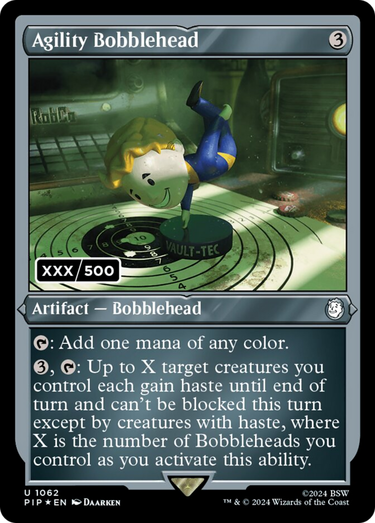 Agility Bobblehead (Serial Numbered) [Fallout] | Good Games Modbury