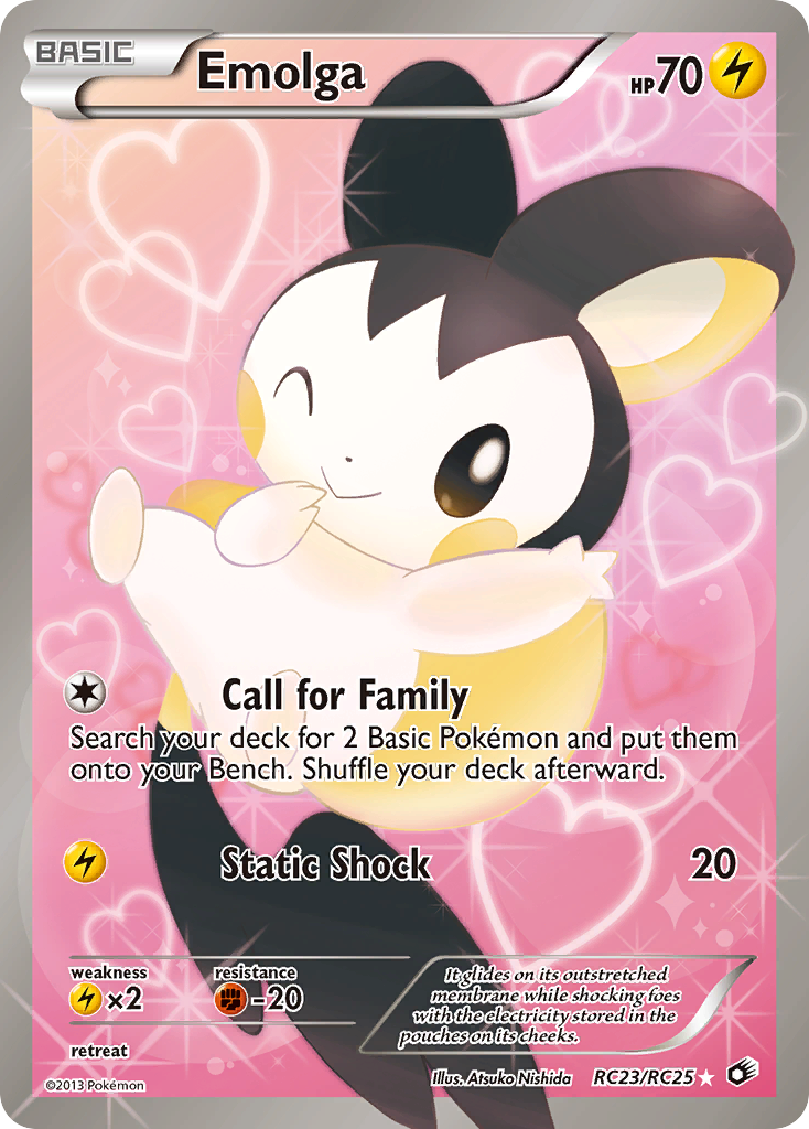 Emolga (RC23/RC25) [Black & White: Legendary Treasures] | Good Games Modbury