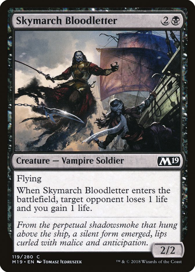 Skymarch Bloodletter [Core Set 2019] | Good Games Modbury