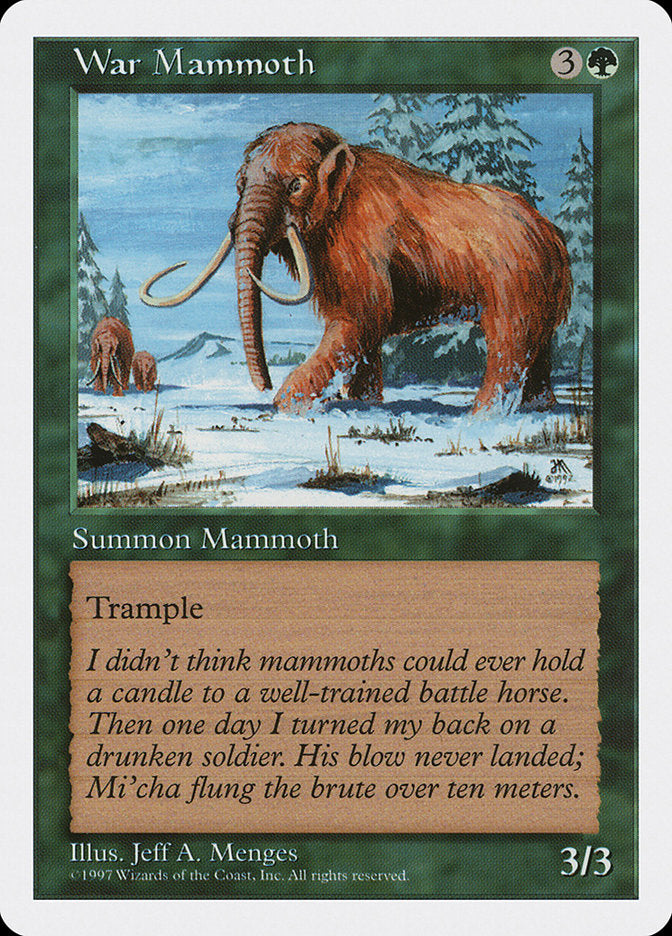 War Mammoth [Fifth Edition] | Good Games Modbury